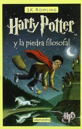 Gallimard, Jean-François Ménard, Joanne K. Rowling, Alicia Dellepiane Rawson, Laura Escorihuela Martínez, Levi Pinfold, J. K. Rowling: Harry Potter y la piedra filosofal (Harry Potter, #1) (Spanish language, 1999, Salamandra)